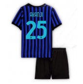 Inter Milan Manuel Akanji #25 Hjemmebanetrøje Børn 2025-26 Kort ærmer (+ bukser)