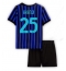 Inter Milan Manuel Akanji #25 Hjemmebanetrøje Børn 2025-26 Kort ærmer (+ bukser)