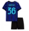 Inter Milan Matteo Darmian #36 Hjemmebanetrøje Børn 2025-26 Kort ærmer (+ bukser)