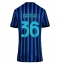 Inter Milan Matteo Darmian #36 Hjemmebanetrøje Dame 2025-26 Kort ærmer