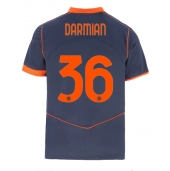 Inter Milan Matteo Darmian #36 Tredje trøje 2025-26 Kort ærmer