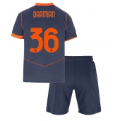 Inter Milan Matteo Darmian #36 Tredje trøje Børn 2025-26 Kort ærmer (+ bukser)