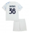 Inter Milan Matteo Darmian #36 Udebanetrøje Børn 2025-26 Kort ærmer (+ bukser)