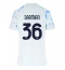 Inter Milan Matteo Darmian #36 Udebanetrøje Dame 2025-26 Kort ærmer