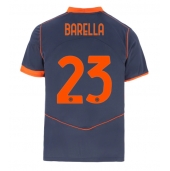 Inter Milan Nicolo Barella #23 Tredje trøje 2025-26 Kort ærmer