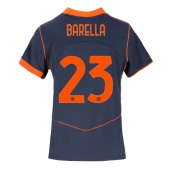 Inter Milan Nicolo Barella #23 Tredje trøje Dame 2025-26 Kort ærmer