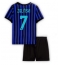 Inter Milan Piotr Zielinski #7 Hjemmebanetrøje Børn 2025-26 Kort ærmer (+ bukser)