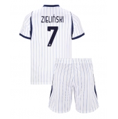 Inter Milan Piotr Zielinski #7 Udebanetrøje Børn 2026-27 Kort ærmer (+ bukser)