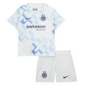 Inter Milan Udebanetrøje Børn 2025-26 Kort ærmer (+ bukser)