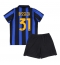 Inter Milan Yann Bisseck #31 Hjemmebanetrøje Børn 2026-27 Kort ærmer (+ bukser)