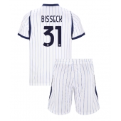 Inter Milan Yann Bisseck #31 Udebanetrøje Børn 2026-27 Kort ærmer (+ bukser)