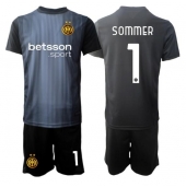 Inter Milan Yann Sommer #1 Målmand Hjemmebanetrøje Børn 2025-26 Kort ærmer (+ bukser)