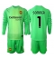 Inter Milan Yann Sommer #1 Målmand Tredje trøje Børn 2025-26 Lange ærmer (+ bukser)