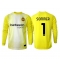 Inter Milan Yann Sommer #1 Målmand Udebanetrøje 2025-26 Lange ærmer