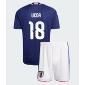 Japan Ayase Ueda #18 Hjemmebanetrøje Børn VM 2026 Kort ærmer (+ bukser)