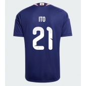 Japan Hiroki Ito #21 Hjemmebanetrøje VM 2026 Kort ærmer