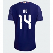 Japan Junya Ito #14 Hjemmebanetrøje VM 2026 Kort ærmer