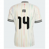 Japan Junya Ito #14 Udebanetrøje VM 2026 Kort ærmer