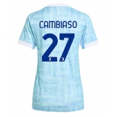 Juventus Andrea Cambiaso #27 Udebanetrøje Dame 2025-26 Kort ærmer