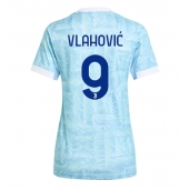 Juventus Dusan Vlahovic #9 Udebanetrøje Dame 2025-26 Kort ærmer