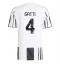 Juventus Federico Gatti #4 Hjemmebanetrøje 2025-26 Kort ærmer