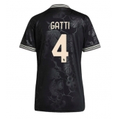 Juventus Federico Gatti #4 Tredje trøje Dame 2025-26 Kort ærmer