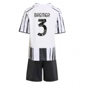 Juventus Gleison Bremer #3 Hjemmebanetrøje Børn 2025-26 Kort ærmer (+ bukser)