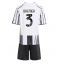 Juventus Gleison Bremer #3 Hjemmebanetrøje Børn 2025-26 Kort ærmer (+ bukser)