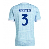 Juventus Gleison Bremer #3 Udebanetrøje 2025-26 Kort ærmer