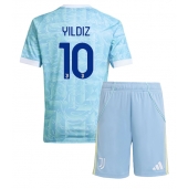 Juventus Kenan Yildiz #10 Udebanetrøje Børn 2025-26 Kort ærmer (+ bukser)