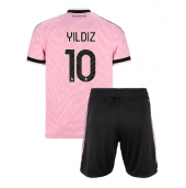 Juventus Kenan Yildiz #10 Udebanetrøje Børn 2026-27 Kort ærmer (+ bukser)