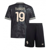 Juventus Khephren Thuram #19 Tredje trøje Børn 2025-26 Kort ærmer (+ bukser)