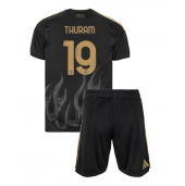 Juventus Khephren Thuram #19 Tredje trøje Børn 2026-27 Kort ærmer (+ bukser)
