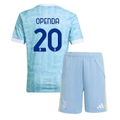 Juventus Lois Openda #20 Udebanetrøje Børn 2025-26 Kort ærmer (+ bukser)