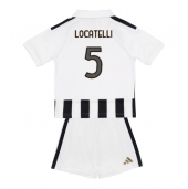 Juventus Manuel Locatelli #5 Hjemmebanetrøje Børn 2026-27 Kort ærmer (+ bukser)