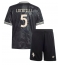 Juventus Manuel Locatelli #5 Tredje trøje Børn 2025-26 Kort ærmer (+ bukser)