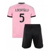 Juventus Manuel Locatelli #5 Udebanetrøje Børn 2026-27 Kort ærmer (+ bukser)