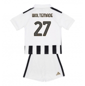 Juventus Nick Woltemade #27 Hjemmebanetrøje Børn 2026-27 Kort ærmer (+ bukser)
