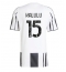 Juventus Pierre Kalulu #15 Hjemmebanetrøje 2025-26 Kort ærmer