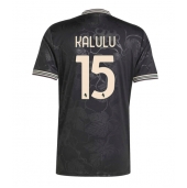 Juventus Pierre Kalulu #15 Tredje trøje 2025-26 Kort ærmer