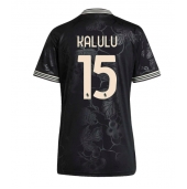 Juventus Pierre Kalulu #15 Tredje trøje Dame 2025-26 Kort ærmer