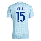 Juventus Pierre Kalulu #15 Udebanetrøje 2025-26 Kort ærmer