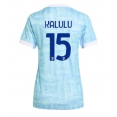 Juventus Pierre Kalulu #15 Udebanetrøje Dame 2025-26 Kort ærmer