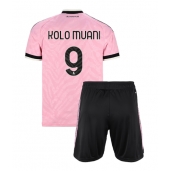 Juventus Randal Kolo Muani #9 Udebanetrøje Børn 2026-27 Kort ærmer (+ bukser)