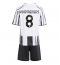 Juventus Teun Koopmeiners #8 Hjemmebanetrøje Børn 2025-26 Kort ærmer (+ bukser)
