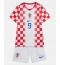 Kroatien Andrej Kramaric #9 Hjemmebanetrøje Børn VM 2026 Kort ærmer (+ bukser)