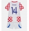 Kroatien Ivan Perisic #14 Hjemmebanetrøje Børn VM 2026 Kort ærmer (+ bukser)