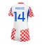 Kroatien Ivan Perisic #14 Hjemmebanetrøje Dame VM 2026 Kort ærmer