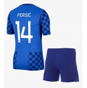 Kroatien Ivan Perisic #14 Udebanetrøje Børn VM 2026 Kort ærmer (+ bukser)