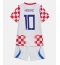 Kroatien Luka Modric #10 Hjemmebanetrøje Børn VM 2026 Kort ærmer (+ bukser)